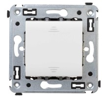 Выключатель одноклавишный в стену, "Avanti", "Белое облако"