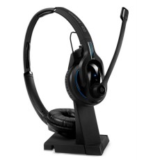 Гарнитура EPOS IMPACT MB Pro 2 UC ML, двусторонняя беспроводная гарнитура Bluetooth, подставка и Bluetooth USB-адаптер в комплекте (Sennheiser MB PRO 2 UC ML, 506046)