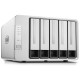 Система хранения данных TerraMaster D5-300 DAS tower/2xHDDs RAID0,1,10,5,JBOD/up to 5 SATA(3,5' or 2,5')/1xUSB3.1 Type-C gen1/1xPS/1YW (следы намокания.)