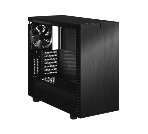 Корпус ПК без блока питания/ Case Fractal Design Define 7 TG Dark Tint, Midi-Tower, 3x140mm, 2xUSB-A 2.0 + 2xUSB-A 3.2 + 1xUSB 3.2 Type-C E-ATX, ATX, mATX, mITX Black