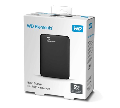 Внешний Жесткий диск Western Digital Elements Portable WDBU6Y0020BBK-WESN 2TB 2.5" 5400 RPM USB 3.0 Black (C6B) Внешний Жесткий диск Western Digital Elements Portable WDBU6Y0020BBK-WESN 2TB 2.5" 5400 RPM USB 3.0 Black (C6B)