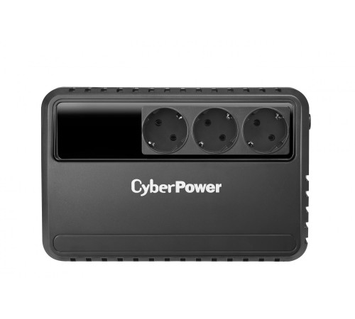 ИБП CyberPower BU725E, Line-Interactive, 725VA/390W, 3 Schuko розетки, Black, 0.15х0.15х0.2м., 5кг./ UPS Line-Interactive CyberPower BU725E 725VA/390W (3 EURO)