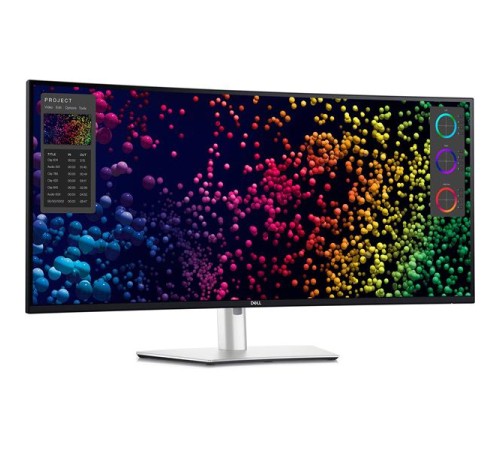 Монитор Dell 40"    U4025QW, Curved Thunderbolt™ Hub Monitor  2500R IPS Black Technology, 5120 x 2160 at 120 Hz, 2000:1, 21:9, 600 cd/m2 (HDR peak), 5 ms, H-AD, Built-in speaker 2 x 9 W"
