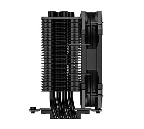 Кулер для процессора ID-COOLING SE-224-XTS MINI BLACK LGA1700/1200/115X/AM5/AM4 (10шт/кор, TDP 180W, PWM, 4 тепл.трубки прямого контакта, FAN 120mm) RET