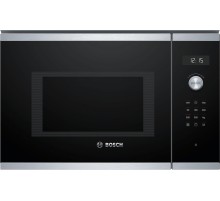 Встраиваемые микроволновые печи BOSCH 900Вт, 5 режимов, 25 л, гриль, нержавеющая сталь