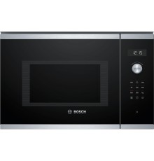 Встраиваемые микроволновые печи BOSCH 900Вт, 5 режимов, 25 л, гриль, нержавеющая сталь