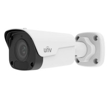 Камера Uniview Видеокамера IP цилиндрическая, 1/2.7" 2 Мп КМОП @ 30 к/с, ИК-подсветка до 30м., 0.01 Лк @F2.0, объектив 4.0 мм, WDR, 2D/3D DNR, Ultra 265, H.265, H.264, MJPEG, 2 потока, встроенный микрофон, д
