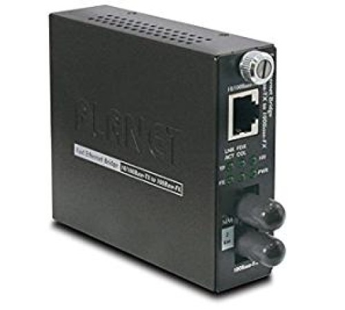 FST-801 медиа конвертер/ 10/100Base-TX to 100Base-FX (ST) Smart Media Converter