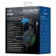 Игровые стереонаушники с микрофоном SVEN AP-U980MV, черный-синий (USB, LED, 7.1)