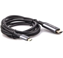 Кабель-адаптер/ Кабель-адаптер USB 3.1 Type-Cm --> HDMI A(m) 4K@60Hz, 1.8m ,Aluminium Shell,VCOM <CU423MC-1.8M>