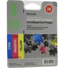 -/ Картридж струйный Cactus CS-CL38 многоцветный (9мл) для Canon Pixma iP1800/iP1900/iP2500/iP2600/MP14