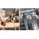 Блендер Bosch/ Блендер Bosch, погружной, мощность 1000 Вт, механическое управление управление, нож с 4 лезвиями, 12 скоростей, турбо режим, венчик для взбивания, измельчитель, мерный стакан, многофункциональынй комбайн, цвет черный