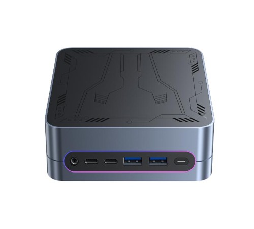 Компьютер/ Chuwi LarkBox S  Intel Core i3 1220P(1.5Ghz)/8192Mb/256SSDGb/Int:Intel UHD Graphics/BT/WiFi/war 1y/0.4kg/Gray+Black/Win11Pro + Aluminum+plastic/RAM slot*2/bracket/USB2.0*2/USB3.2*2/Type-C*1/HDMI*2/DP*1/RJ45*2/WIFI5,BT5.1/bracke