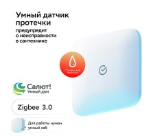 Умный датчик пртечки товарный знак SBER