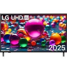 Телевизор ЖК 50'' LG/ 50", Ultra HD, Smart TV, WebOS, Wi-Fi, DVB-T2/C/S2, MR, 60Hz Native, 2.0ch (20W), 2 HDMI, 2 USB, 2 Pole, Charcoal Black, 2025