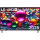 Телевизор ЖК 50'' LG/ 50", Ultra HD, Smart TV, WebOS, Wi-Fi, DVB-T2/C/S2, MR, 60Hz Native, 2.0ch (20W), 2 HDMI, 2 USB, 2 Pole, Charcoal Black, 2025