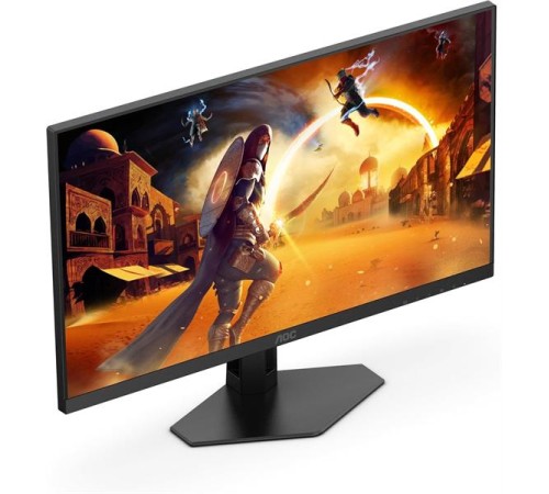 Монитор 24" AOC 24G4XE 1920x1080, WLED, 16:9, Fast IPS, 300cd, 1000:1, 80M:1, 1ms, 178/178, HDMI*2, DP, 180Hz, Speakers, Tilt, Внут, VESA, Black/Grey, 3y