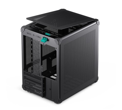 Корпус без блока питания/ Case JONSBO C6, Mini-Tower, no fan, 1xUSB-A 3.0 + 1xUSB-C 3.1, mATX, mITX Black Корпус без блока питания/ Case JONSBO C6, Mini-Tower, no fan, 1xUSB-A 3.0 + 1xUSB-C 3.1, mATX, mITX Black