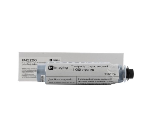 Тонер-картридж F+ imaging, черный, 11 000 страниц, для Ricoh моделей Aficio 1022/MP2510/MP3010P (аналог TYPE 2220D/842342), FP-R2220D