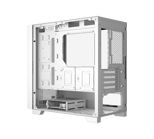 Корпус без блока питания/ Case PCCooler C3D310 WH, Mini-Tower, TG, Mesh, no fans, 2xUSB-A 3.0, mATX, mITX White