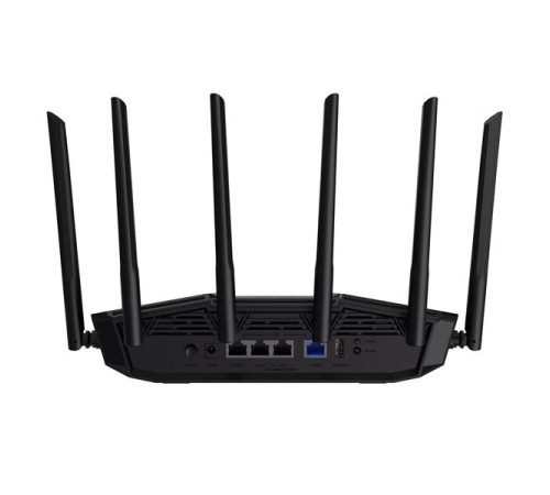 роутер ASUS TUF-BE6500//802.11 a/b/g/n/ac/ax/be, 2,4 + 5 gGz, black
