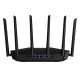 роутер ASUS TUF-BE6500//802.11 a/b/g/n/ac/ax/be, 2,4 + 5 gGz, black