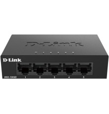 Коммутатор D-Link Неуправляемый коммутатор, 5x1000Base-T, корпус металл