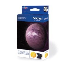 Струйный картридж LC1220 жёлтый для DCP-J525W, MFC-J430W, MFC-J825DW (300 стр.) (Вскрытая упаковка)