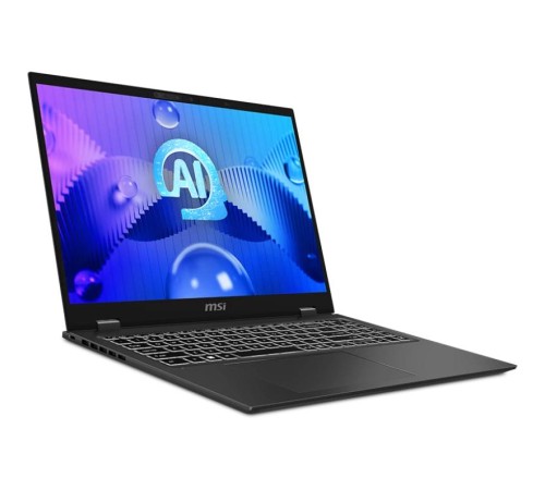 Ноутбук/ MSI Prestige 16 AI Evo B1MG-035RU 16"(2560x1600 (глянцевый) IPS)/Intel Core Ultra 7 155H(1.4Ghz)/16384Mb/1024PCISSDGb/noDVD/Int:Intel Arc graphics/Cam/BT/WiFi/war 1y/1.5kg/Stellar Gray/Win11Home