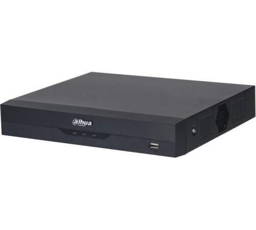 8-канальный HDCVI-видеорегистратор с FR Формат видеосигнала: HDCVI AHD TVI IP CVBS; отображение: до 8Мп; запись: до 8Мп@7к/с 4M-N@25к/с; кодирование: AI/H.265+ H.265 H.264+ H.264; IP-каналы: до 16 каналов до 8Мп; накопители: 1 SATA III до 16Тбайт; видеовы