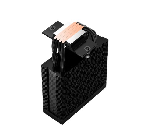 Кулер для процессора/ CPU Cooler PCCooler RT400 Digital BK (230W, 4-pin PWM, LED temp., 152mm, Al/Cu, 4x6mm, 1x120mm, 73.32CFM, 34.9dBA, 2200RPM, S: 1851/1700/1200/115X, AM5/AM4, black) Кулер для процессора/ CPU Cooler PCCooler RT400 Digital BK (230W, 4-pin PWM, LED temp., 152mm, Al/Cu, 4x6mm, 1x120mm, 73.32CFM, 34.9dBA, 2200RPM, S: 1851/1700/1200/115X, AM5/AM4, black)