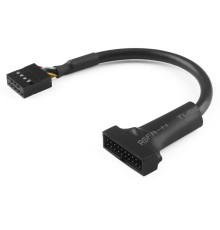 Greenconnect Адаптер переходник USB 2.0 / 19 pin USB 3.0 0.15m