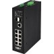 Промышленный управляемый (L2+) HiPoE коммутатор Gigabit Ethernet/ Промышленный управляемый (L2+) HiPoE коммутатор Gigabit Ethernet на 8GE PoE + 2 GE SFP порта с функцией мониторинга температуры/ влажности/ напряжения. Порты: 1 x GE (10/100/1000Base-T) с P