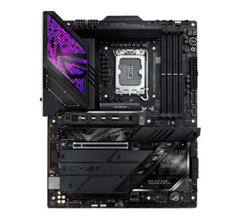 Материнская плата ASUS ROG STRIX Z890-E GAMING WIFI, LGA1851, Z890, 4*DDR5, 4*SATA, 7*M.2, 10*USB 3.2, 2*Type-C, 2*PCIx16, 2*Thunderbolt™ 4, HDMI+DP, ATX; 90MB1IM0-M0EAY0
