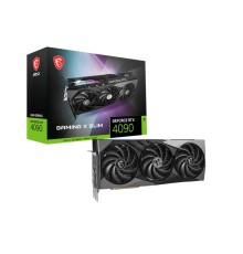 Видеокарта VGA MSI NVIDIA GeForce RTX 4090 GAMING X SLIM 24G 24GB, GDDR6X/384-bit, PCIe 4.0, 2xHDMI 2.1, 2xDP, 3.1-slot