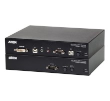 Удлинитель/extender, DVI-D+AUDIO+RS232, 20 км., 1xОптич.волокно одномод./singlemode 1310/1550нм, DVI-D+2xMINIJACK+DB9+LС+2xUSB А-Тип+2xUSB B-Тип, F, без шнуров, 2xБ.П. 220> 5.3V, (до 1920x1200 60Hz;HDTV 720p/1080p;HDCP)/ DVI Optical KVM Extender W/1.8M W/