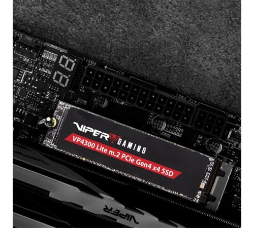 Твердотельный накопитель Patriot Viper VP4300 Lite 500GB M.2 2280 NVMe PCIe 4.0 x4 R7000/W4000 TBW 400TB 3D NAND Твердотельный накопитель Patriot Viper VP4300 Lite 500GB M.2 2280 NVMe PCIe 4.0 x4 R7000/W4000 TBW 400TB 3D NAND
