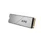 Твердотельный накопитель/ ADATA SSD GAMMIX S60 BLADE, 512GB, M.2(22x80mm), NVMe, PCIe 4.0 x4, 3D NAND, R/W 4700/1700MB/s, IOPs -/-, TBW 110, DWPD 0.12, with HeatSink (5 лет)