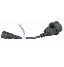 Кабель/ Powercom SCUT IEC-320 C14 to Socket Type-F 250V 10A