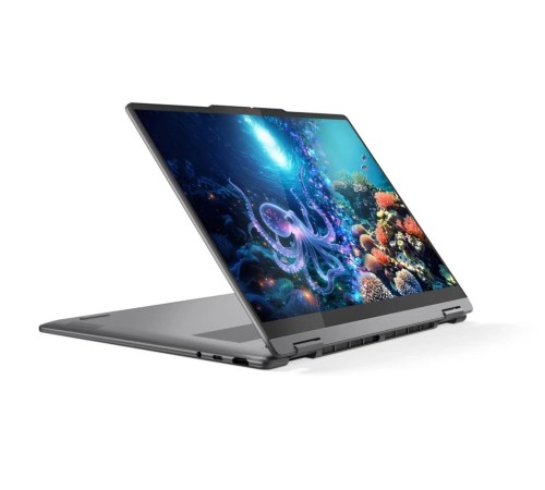 Ноутбук/ Lenovo Yoga 7 2-in-1 14ILL10 14"(1920x1200 OLED)/Touch/Intel Core Ultra 5 226V(2.1Ghz)/16384Mb/512PCISSDGb/noDVD/Int:Intel Arc graphics/Cam/BT/WiFi/70WHr/war 1y/1.38kg/luna grey/noOS + 65W, Pen, RU kbd Ноутбук/ Lenovo Yoga 7 2-in-1 14ILL10 14"(1920x1200 OLED)/Touch/Intel Core Ultra 5 226V(2.1Ghz)/16384Mb/512PCISSDGb/noDVD/Int:Intel Arc graphics/Cam/BT/WiFi/70WHr/war 1y/1.38kg/luna grey/noOS + 65W, Pen, RU kbd