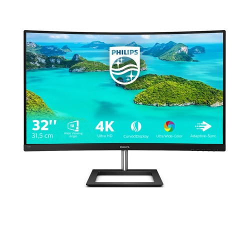 Монитор LCD 31.5'' 16:9 3840x2160(UHD 4K) VA, Curved, 60 Hz, 250 cd/m2, 2500:1, 4ms, 2xHDMI, DP, Tilt, Speakers, Black (Мятая упаковка) Монитор LCD 31.5'' 16:9 3840x2160(UHD 4K) VA, Curved, 60 Hz, 250 cd/m2, 2500:1, 4ms, 2xHDMI, DP, Tilt, Speakers, Black (Мятая упаковка)