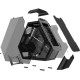 Корпус без блока питания/ Case JONSBO TR03-A, Full-Tower, TG, 2x120mm, 2xUSB-A 3.0 + 1xUSB-C 3.2, ATX, mATX, mITX Aluminium panel Black