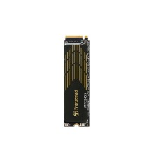 Твердотельный накопитель/ Transcend SSD MTE245S, 2000GB, M.2(22x80mm), NVMe 1.4, PCIe 4.0 x4, 3D NAND, R/W 5300/4600MB/s, IOPs 620 000/480 000, TBW 600, DWPD 0.33, 5 лет