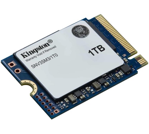 Твердотельный накопитель/ Kingston SSD NV3, 1000GB, M.2(22x30mm), NVMe, PCIe 4.0 x4, 3D TLC, R/W 6000/4000MB/s, TBW 320, DWPD 0.2 (60 мес) Твердотельный накопитель/ Kingston SSD NV3, 1000GB, M.2(22x30mm), NVMe, PCIe 4.0 x4, 3D TLC, R/W 6000/4000MB/s, TBW 320, DWPD 0.2 (60 мес)