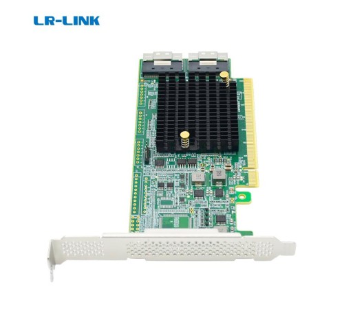 Адаптер для SSD/ PCIe x16 to Two SlimSAS SFF-8654 8i Retimer Adapter Адаптер для SSD/ PCIe x16 to Two SlimSAS SFF-8654 8i Retimer Adapter