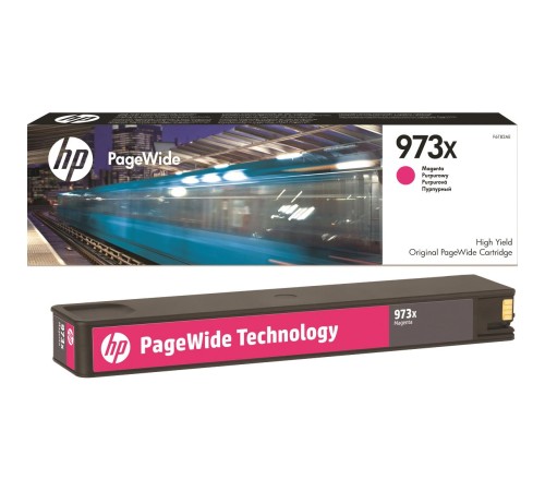 Картридж/ HP 973X, HP PageWide, Magenta