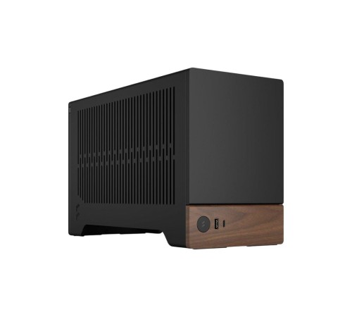 Корпус без блока питания/ Case Fractal Design Terra, Mini-Tower, no fans, 1xUSB-A 3.0 + 1xUSB 3.2 Type-C, SFX PSU Support, mITX Graphite