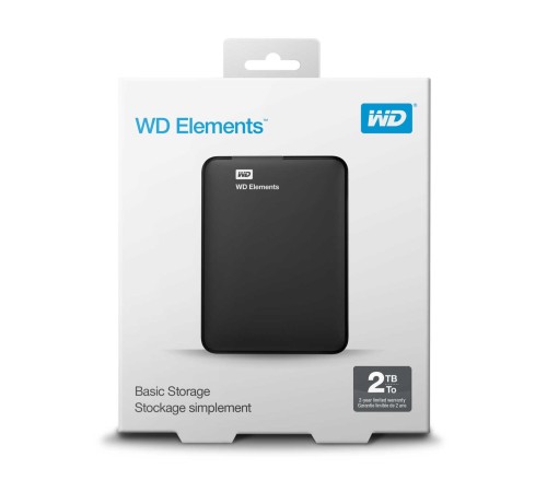 Внешний Жесткий диск Western Digital Elements Portable WDBU6Y0020BBK-WESN 2TB 2.5" 5400 RPM USB 3.0 Black (C6B) Внешний Жесткий диск Western Digital Elements Portable WDBU6Y0020BBK-WESN 2TB 2.5" 5400 RPM USB 3.0 Black (C6B)