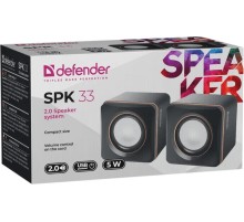 Акустическая 2.0 система Defender 65633 SPK 33 5 Вт, питание от USB
