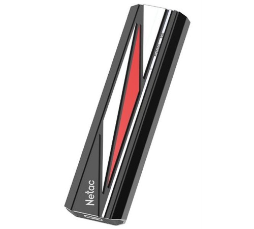 SSD накопитель Netac ZX20L 2TB USB 3.2 Gen 2x2 Type-C External SSD, R/W up to 2000MB/1800MB/s, with USB C to A cable and 20Gbps USB C to C cable, 5Y wty